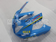 Carénage ABS injecté Suzuki GSXR600 GSXR750 2011-2024 - Rizla+ - Bleu - MFS2498