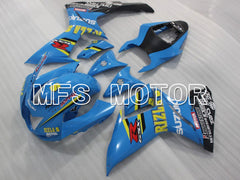 Carénage ABS injecté Suzuki GSXR600 GSXR750 2011-2024 - Rizla+ - Bleu - MFS2498