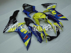Carénage ABS injecté Suzuki GSXR600 GSXR750 2011-2024 - Corona - Bleu Jaune - MFS2501