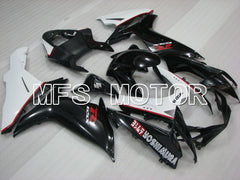 Suzuki GSXR600 GSXR750 2011-2024 Injection ABS Fairing - YOSHIMURA - Black White - MFS2503