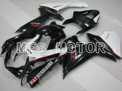 Suzuki GSXR600 GSXR750 2011-2024 Injection ABS Fairing - YOSHIMURA - Black White - MFS2503