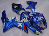 Carénage ABS injecté Suzuki GSXR600 GSXR750 2011-2024 - Style usine - Bleu - MFS2504