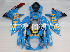 Suzuki GSXR600 GSXR750 2011-2024 Injection ABS Fairing - Rizla+ - Blue - MFS2505