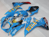 Suzuki GSXR600 GSXR750 2011-2024 Injection ABS verkleidung - Rizla+ - Blau - MFS2505