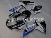 Carénage ABS Injection Suzuki GSXR600 GSXR750 2011-2024 - YOSHIMURA - Bleu Blanc - MFS2512
