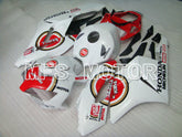 Carénage ABS injecté Honda CBR1000RR 2004-2005 - Lucky Strike - Rouge Blanc - MFS2516