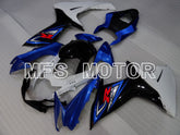 Suzuki GSXR600 GSXR750 2011-2024 Injection ABS verkleidung - Factory Style - Schwarz Blau Weiß - MFS2521
