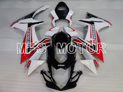Carénage ABS injecté Suzuki GSXR600 GSXR750 2011-2024 - Style usine - Rouge Blanc - MFS2523