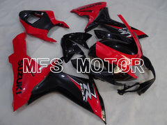 Carénage ABS injecté Suzuki GSXR600 GSXR750 2011-2024 - Style usine - Noir Rouge - MFS2525