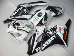 Carénage ABS injecté Honda CBR1000RR 2004-2005 - Playboy - Blanc Noir - MFS2526