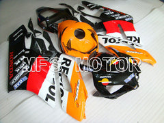 Honda CBR1000RR 2004-2005 Injection ABS Fairing - Repsol - Red Orange Black - MFS2536