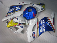 Carénage ABS injecté Honda CBR1000RR 2004-2005 - Rothmans - Blanc Bleu - MFS2547