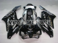 Honda CBR1000RR 2004-2005 Injection ABS Fairing - SevenStars -Silver Black - MFS2548
