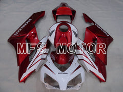 Honda CBR1000RR 2004-2005 Injection ABS Fairing - Factory Style - White Red wine color- MFS2549