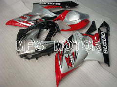 Suzuki GSXR1000 2005-2006 Injection ABS verkleidung - Factory Style - Rot Silber - MFS2656