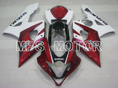Suzuki GSXR1000 2005-2006 Injection ABS verkleidung - Factory Style - Rot Weiß - MFS2657