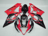 Suzuki GSXR1000 2005-2006 Injection ABS Fairing - Factory Style - Black Red - MFS2659