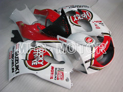 Carénage ABS Suzuki GSXR600 1997-2000 - Lucky Strike - Rouge Blanc - MFS2562