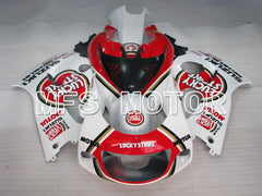 Suzuki GSXR750 1996-1999 ABS Fairing - Lucky Strike - Red White - MFS6879