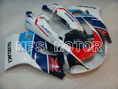 Suzuki GSXR600 1997-2000 ABS Fairing - Factory Style - Blue White - MFS2564
