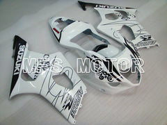 Suzuki GSXR1000 2003-2004 Injection ABS Fairing - Conora - Black White - MFS2572