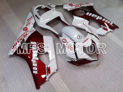 Suzuki GSXR1000 2003-2004 Injection ABS Fairing - Jordan - Red White - MFS2580