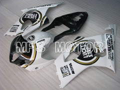 Suzuki GSXR1000 2003-2004 Injection ABS Fairing - Lucky Strike - Black White - MFS2581