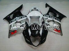 Suzuki GSXR1000 2003-2004 Injection ABS Fairing - Factory Style - Black Gray White - MFS2590