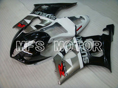 Suzuki GSXR1000 2003-2004 Injection ABS Fairing - Factory Style - Black Gray White - MFS2590