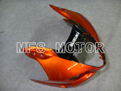 Carénage ABS injecté Suzuki GSXR1000 2003-2004 - Style usine - Noir Orange - MFS2592