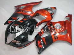 Suzuki GSXR1000 2003-2004 Injection ABS Fairing - Factory Style - Black Orange - MFS2593