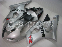 Suzuki GSXR1000 2003-2004 Injection ABS verkleidung - Factory Style - Silber - MFS2599