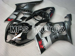 Suzuki GSXR1000 2003-2004 Injection ABS verkleidung - Factory Style - Schwarz Grau - MFS2601