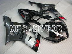 Suzuki GSXR1000 2003-2004 Injection ABS verkleidung - Factory Style - Schwarz Grau - MFS2601