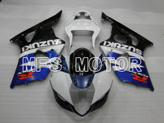 Suzuki GSXR1000 2003-2004 Injection ABS verkleidung - Factory Style - Schwarz Blau Weiß - MFS2605