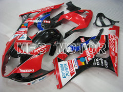 Suzuki GSXR1000 2003-2004 Injection ABS verkleidung - YOSHIMURA - Schwarz Rot - MFS2606