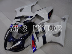 Suzuki GSXR1000 2003-2004 Injection ABS verkleidung - Factory Style - Blau Weiß - MFS2608