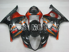 Suzuki GSXR1000 2003-2004 Injection ABS verkleidung - Factory Style - Schwarz Orange - MFS2611
