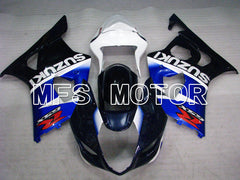 Suzuki GSXR1000 2003-2004 Injection ABS verkleidung - Factory Style - Schwarz Blau Weiß - MFS2615