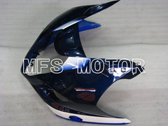 Suzuki GSXR1000 2003-2004 Injection ABS verkleidung - Factory Style - Schwarz Blau Weiß - MFS2615