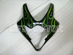 Suzuki GSXR1000 2005-2006 Injection ABS Fairing - Flame - Black Green - MFS2624