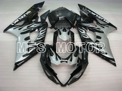 Suzuki GSXR1000 2005-2006 Injection ABS Fairing - Flame - Black Silver - MFS2627