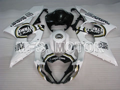 Suzuki GSXR1000 2005-2006 Injection ABS Fairing - Lucky Strike - Black White - MFS2631