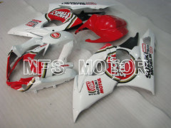 Suzuki GSXR1000 2005-2006 Injection ABS Fairing - Lucky Strike - Red White - MFS2632