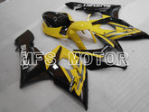 Carénage ABS injecté Suzuki GSXR1000 2005-2006 - Style usine - Noir Jaune - MFS2633