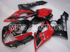 Suzuki GSXR1000 2005-2006 Injection ABS Fairing - Factory Style - Black Red - MFS2635