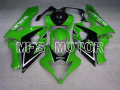 Suzuki GSXR1000 2005-2006 Injection ABS Fairing - Factory Style - Black Green - MFS2636