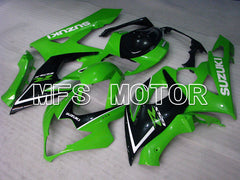 Suzuki GSXR1000 2005-2006 Injection ABS Fairing - Factory Style - Black Green - MFS2636