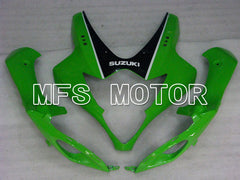 Suzuki GSXR1000 2005-2006 Injection ABS Fairing - Factory Style - Black Green - MFS2636