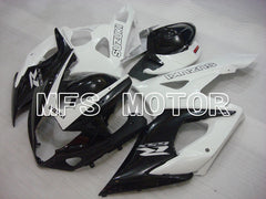 Suzuki GSXR1000 2005-2006 Injection ABS Fairing - Factory Style - Black White - MFS2637